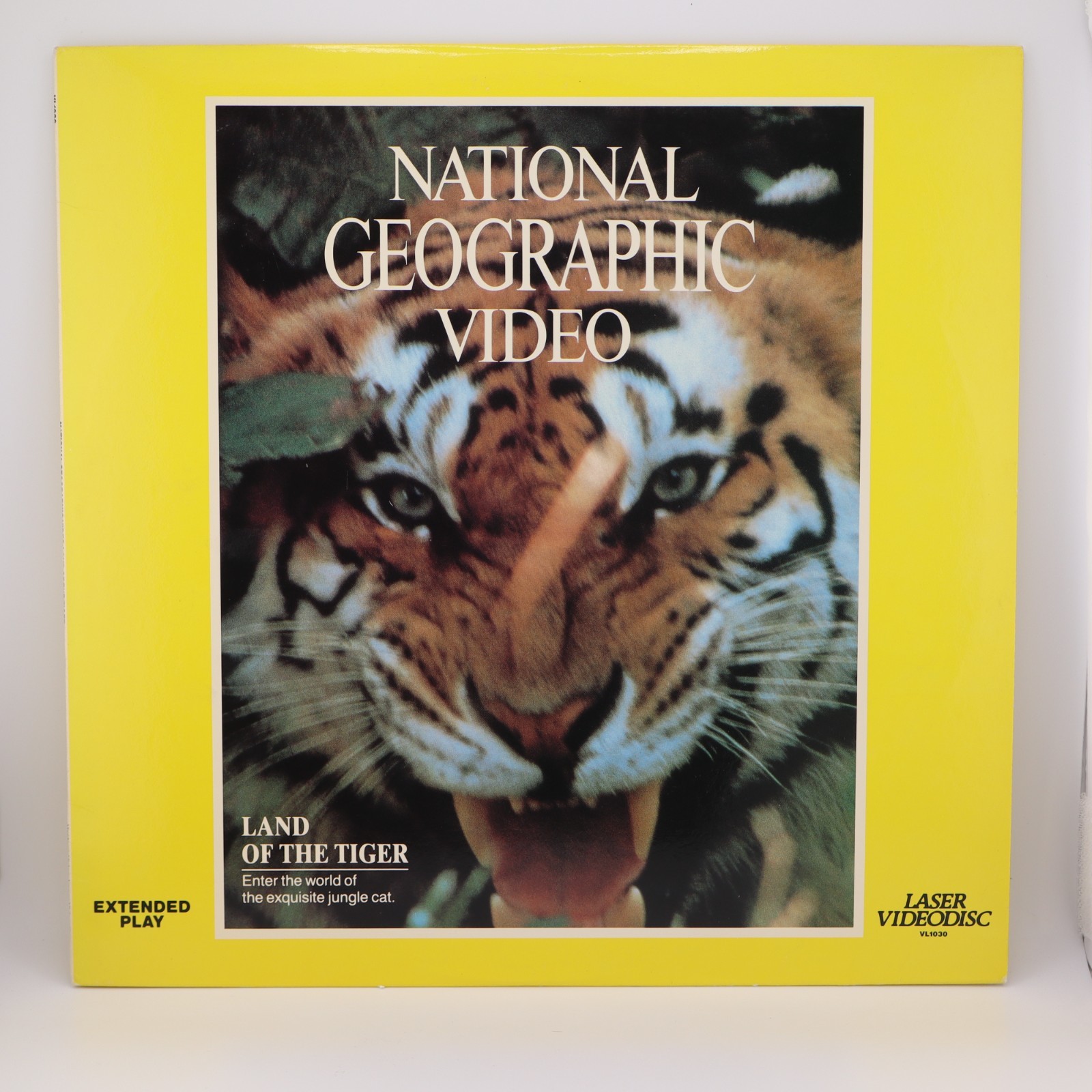 National Geographic: The Sharks / Land of the Tiger / African Wildlife LASERDISC
