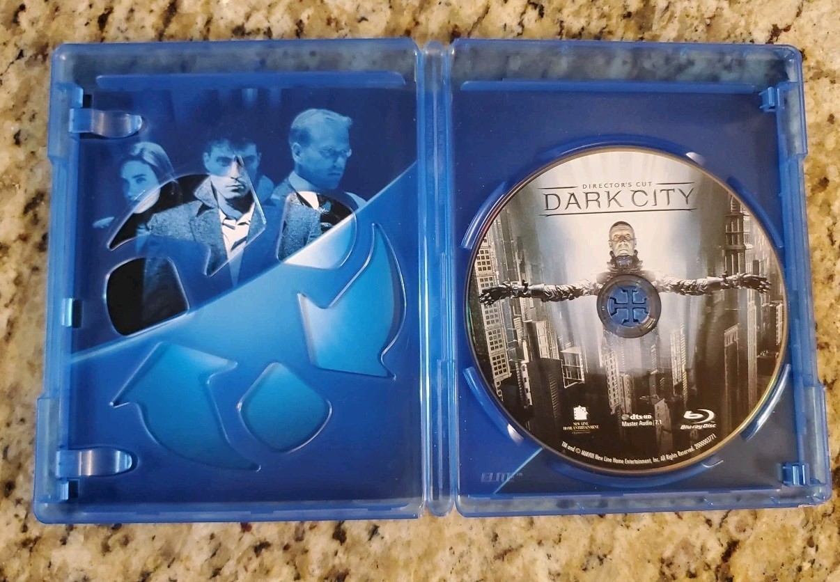 New Line Cinema Dark City Director’s Cut Proyas Rufus Sewell Connelly Kiefer