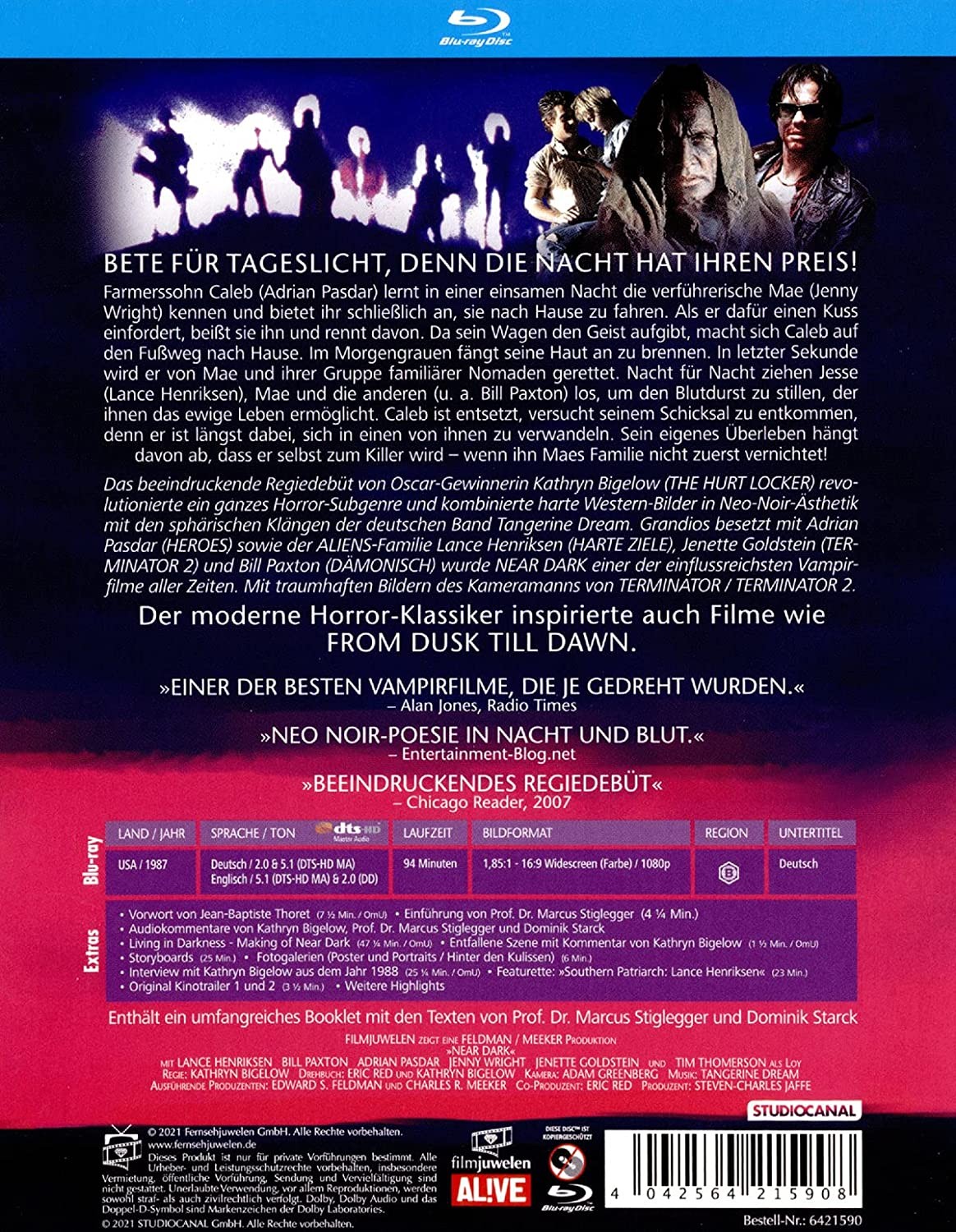 Near Dark – Die Nacht hat ihren Preis (Filmjuwelen) (Blu-ray) (UK IMPORT)