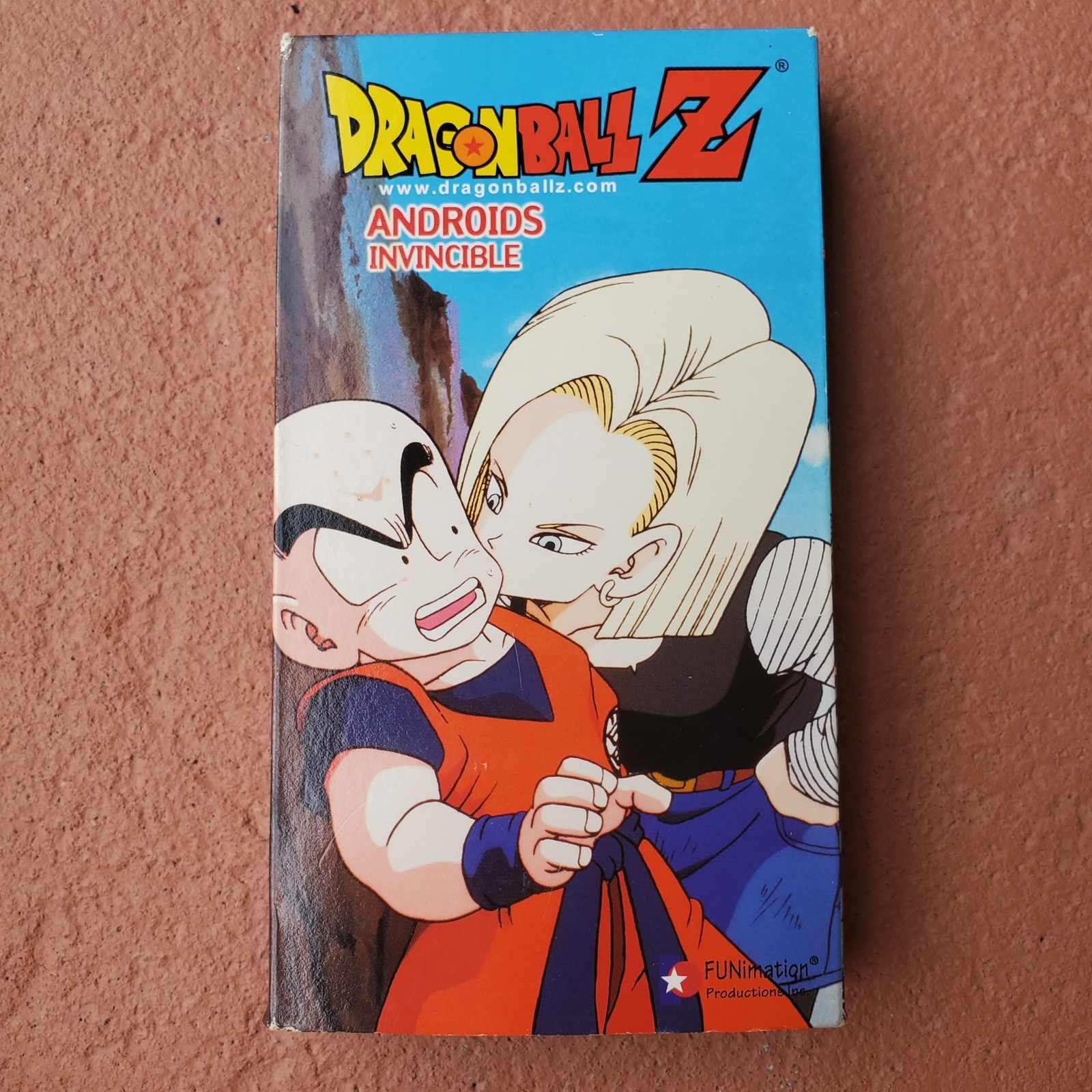 Dragon Ball Z Androids Invincible VHS Anime FUNimation FN-02523 Episodes 121-124