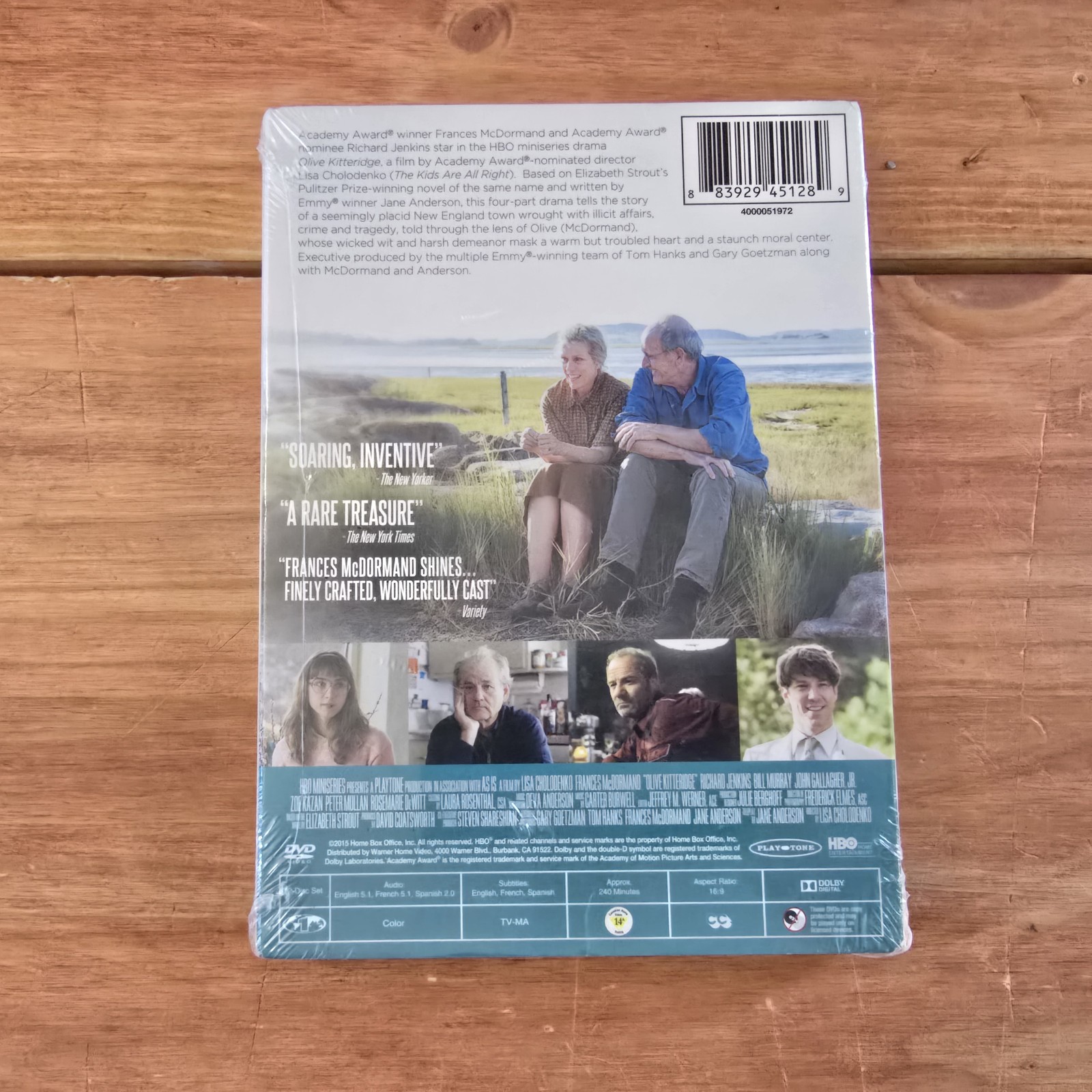 Olive Kitteridge (DVD, 2014) HBO Miniseries Frances McDormand New Sealed