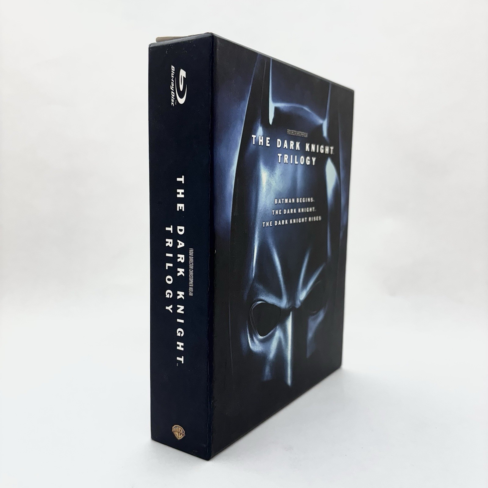 The Dark Knight Trilogy (Blu-ray, 2012) Boxed Set BATMAN DC Comics JOKER