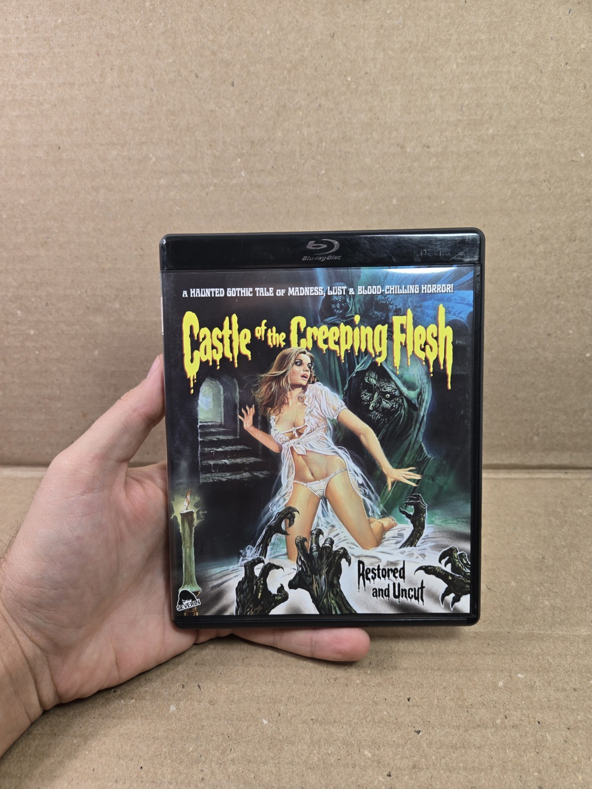 Castle of the Creeping Flesh (Blu-ray, 1968) Howard Vernon. Janine Reynaud Used