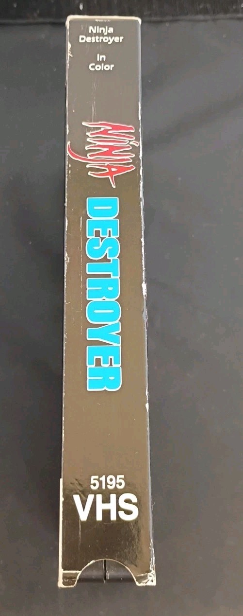 Ninja Destroyer VHS VCR VideoTape: Stuart Smith 92 Minutes Vintage Martial Arts