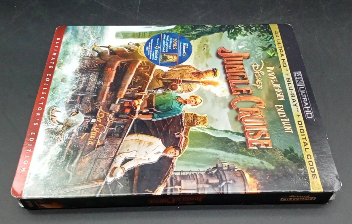 New Disney Jungle Cruise Ultimate Collector’s Edition 4K Ultra HD Blu-ray