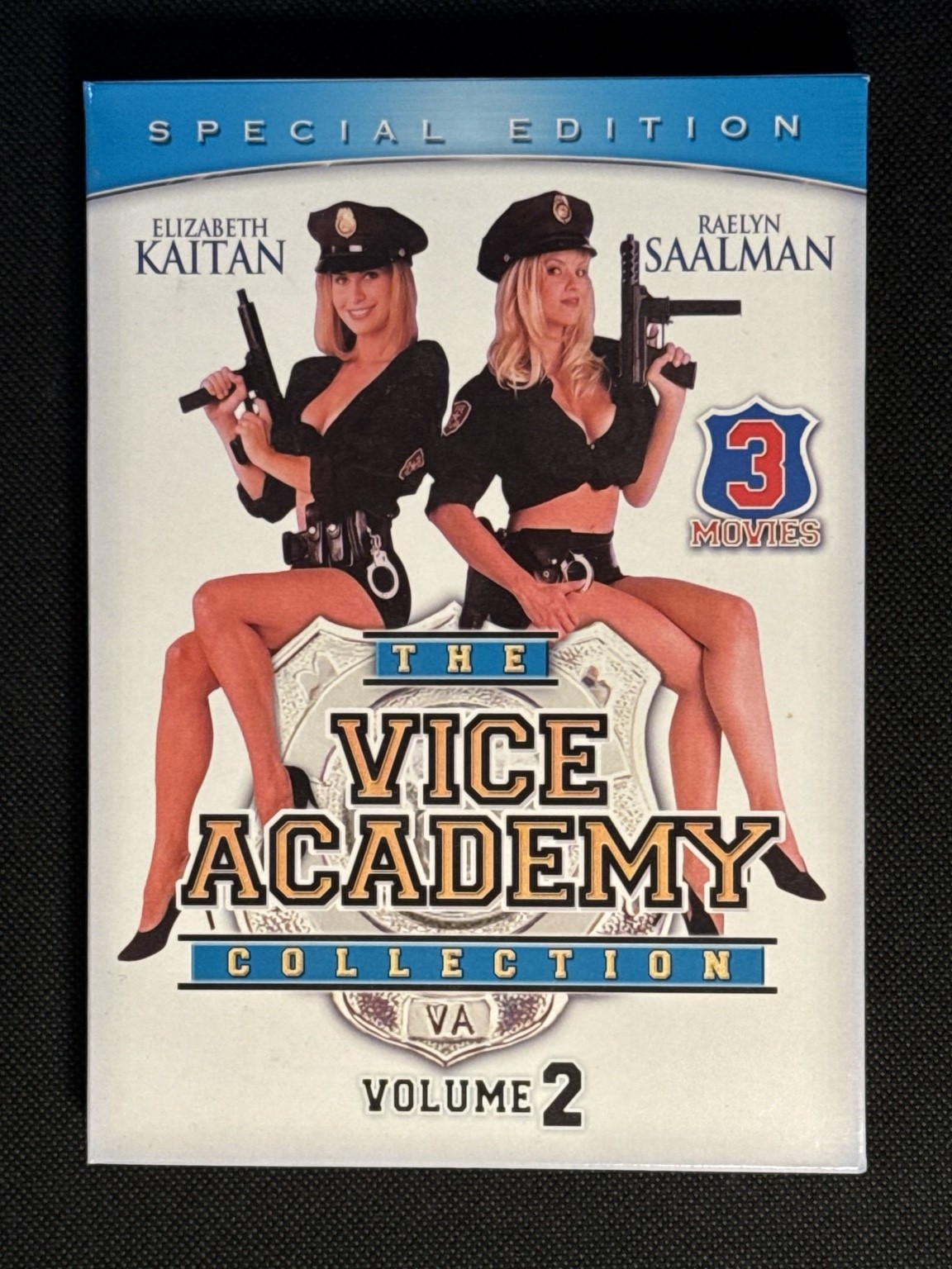 Vice Academy Volume 2 (DVD 1994) OOP Slipcover Elizabeth Kaitan Raelyn Saalman
