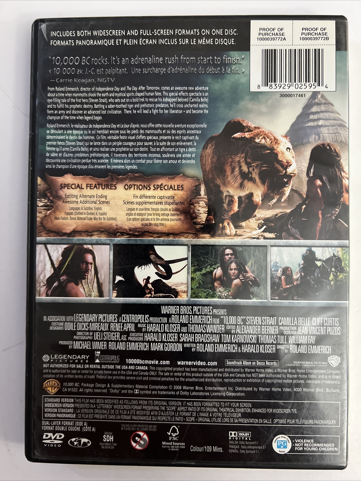 10, 000 B.C. (DVD, 2008)