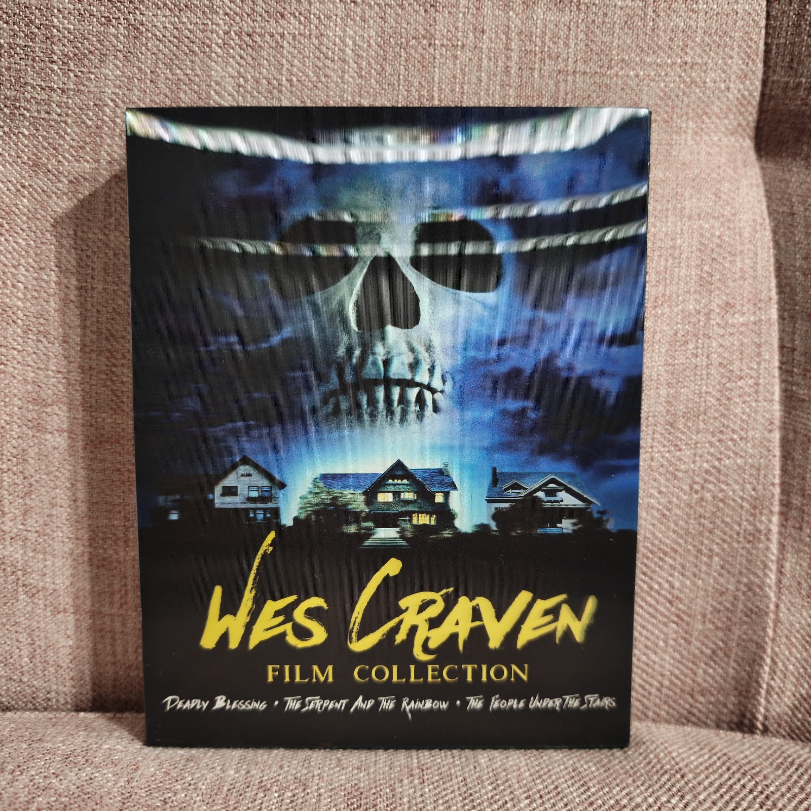 Wes Craven Film Collection Via Vision Bluray Lenticular Cover 3 Movies Limited
