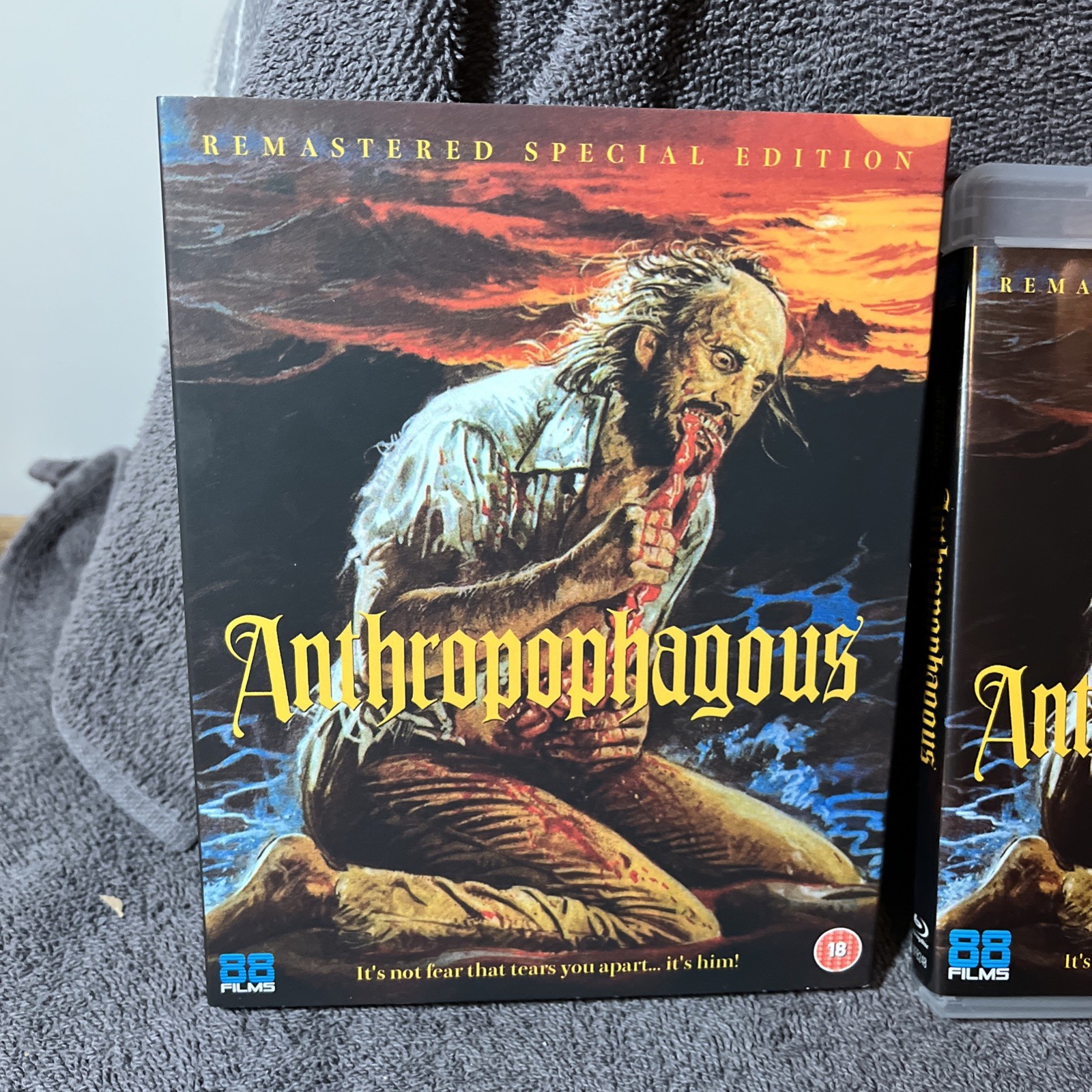 Anthropophagous Blu-ray Disc 88 Films Joe D’Amato Uncut With Slipcover 1980 🔥🔥