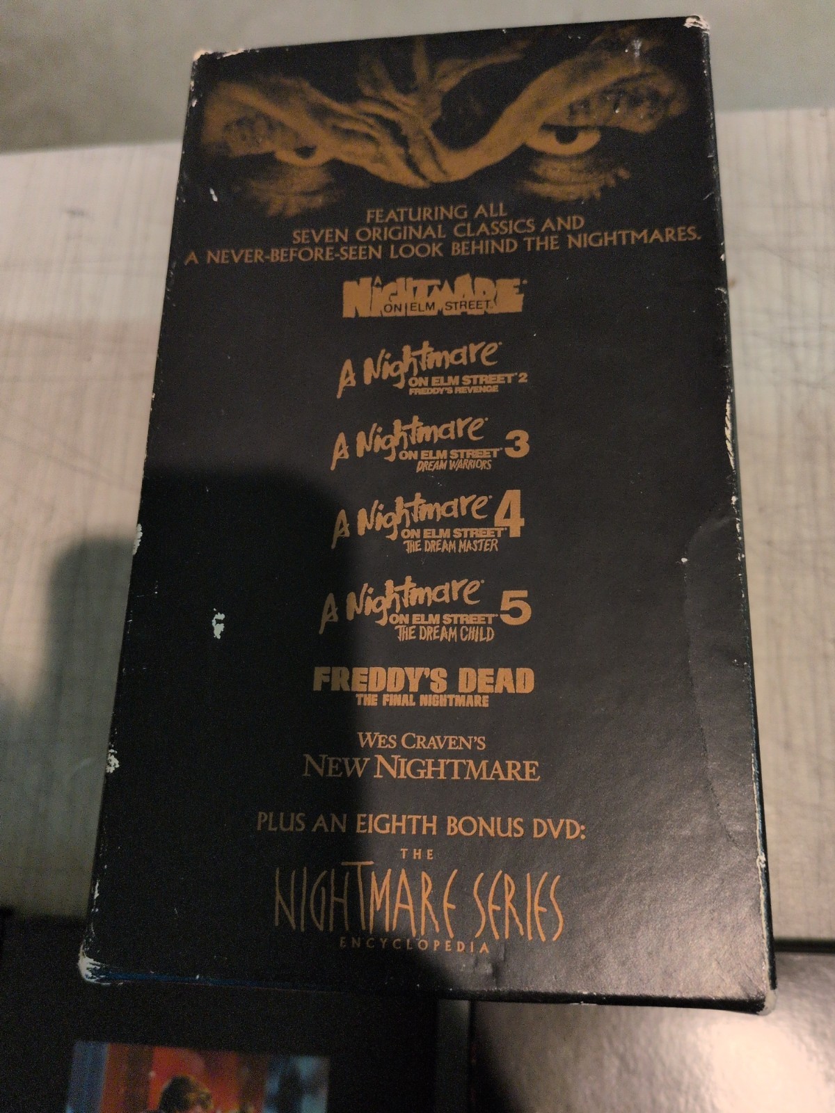 The Nightmare on Elm Street Collection (DVD, 1999, 8-Disc Set) Complete FREDDY