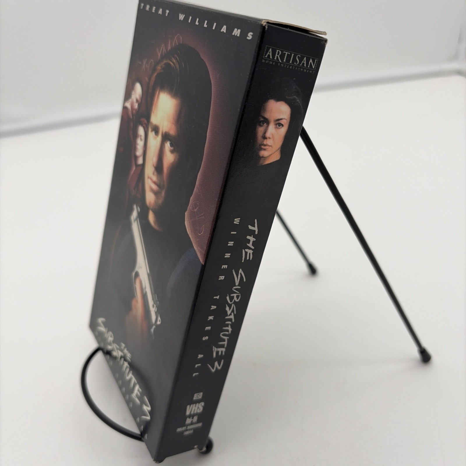 The Substitute; 3 Winner Takes All (vhs) preowned, tested.