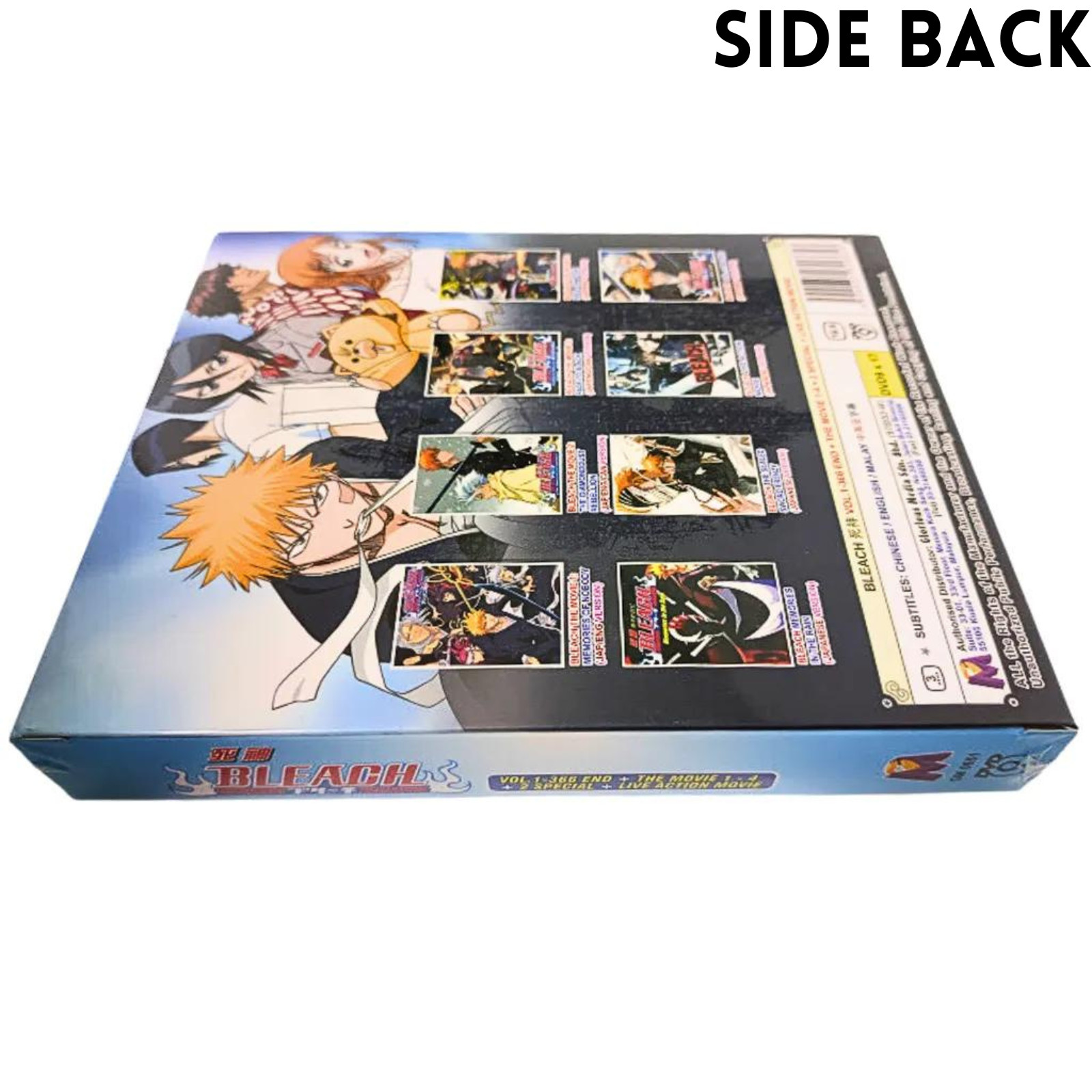 DVD Anime Bleach Collection Vol.1-366 END + 4 Movies + 2SP English Dubbed Subbed