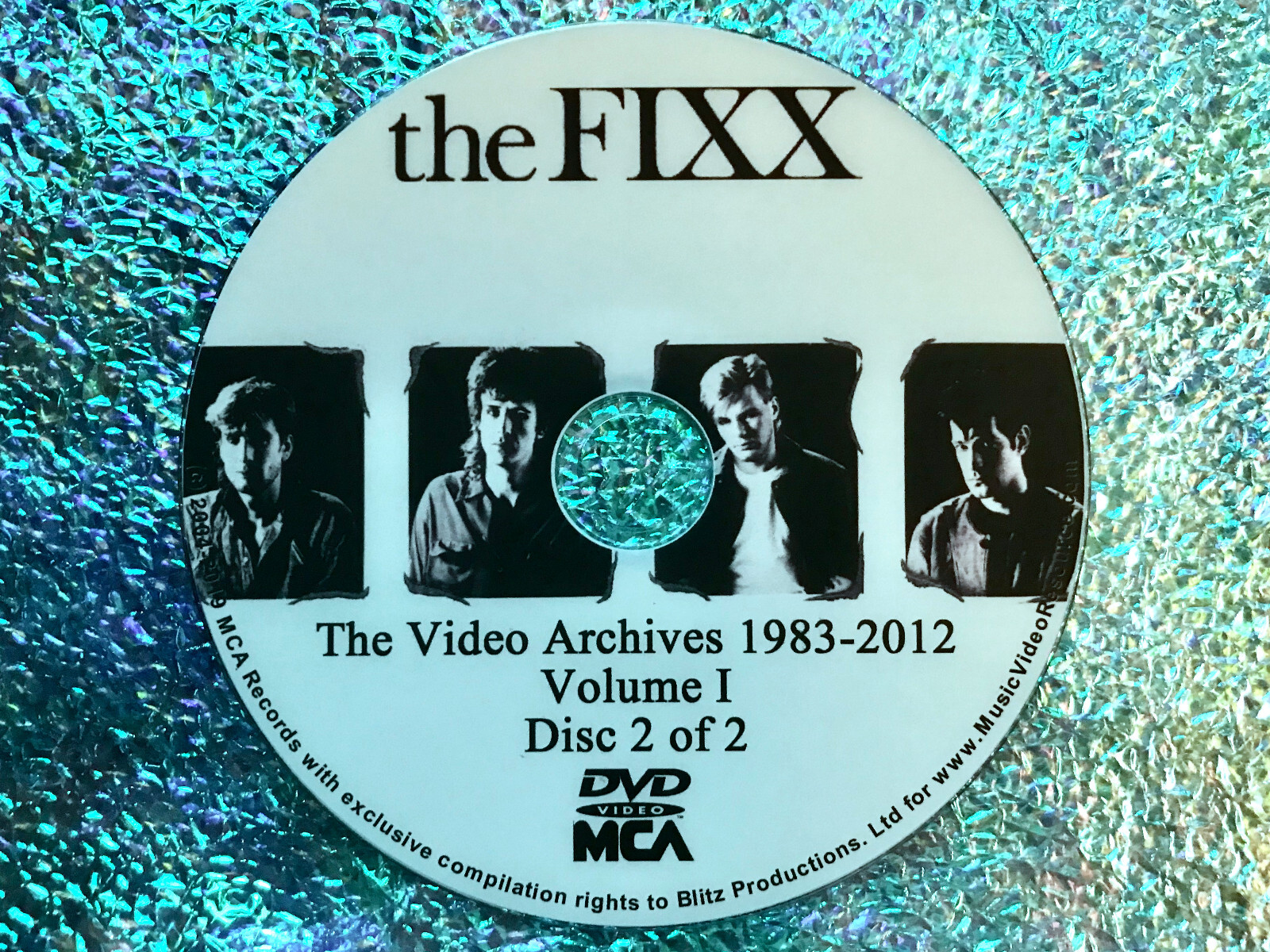 THE FIXX The Video Archives LIVE Concerts & Documentaries 1982 to 2012 4 DVD Set