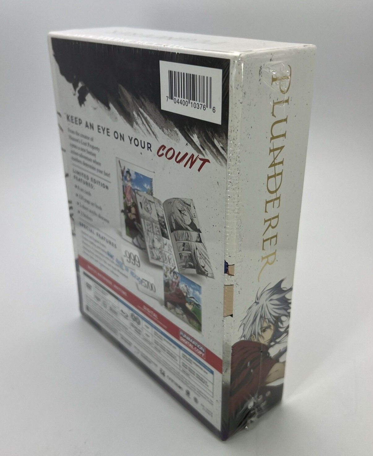 NEW Plunderer Part One Limited Edition Anime Blu-Ray/DVD US Release OOP A++ MINT