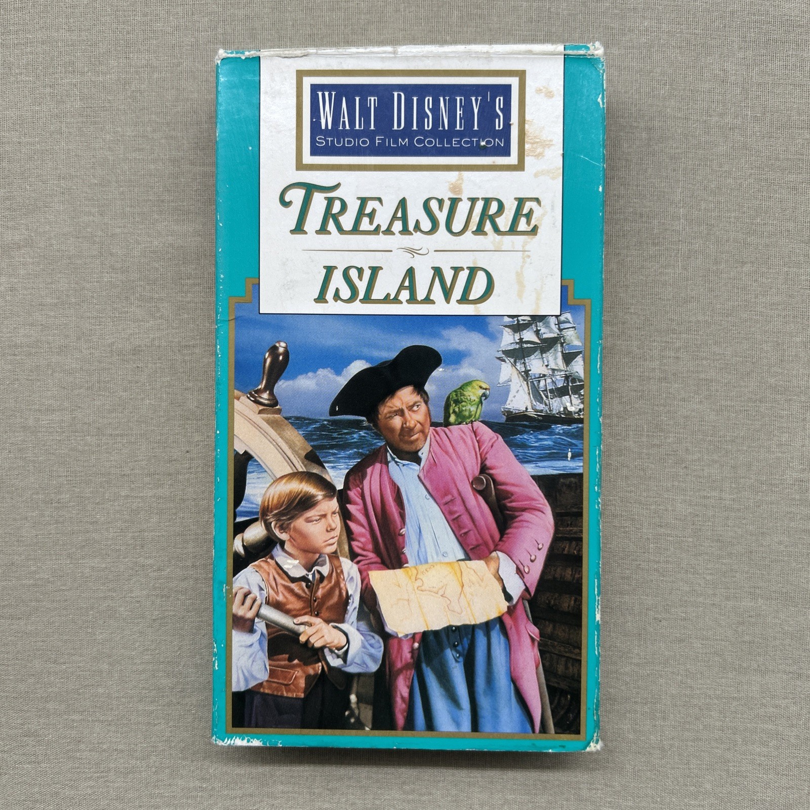 Walt Disney’s Treasure Island (VHS 1950) Swashbuckling Adventure Bobby Driscoll