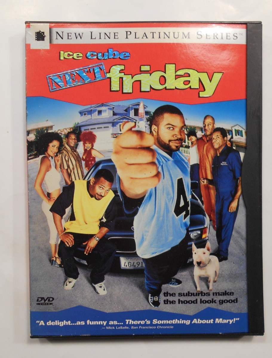 Next Friday DVD 2000 Platinum Series Ice Cube Mike Epps Steve Carr Widescreen