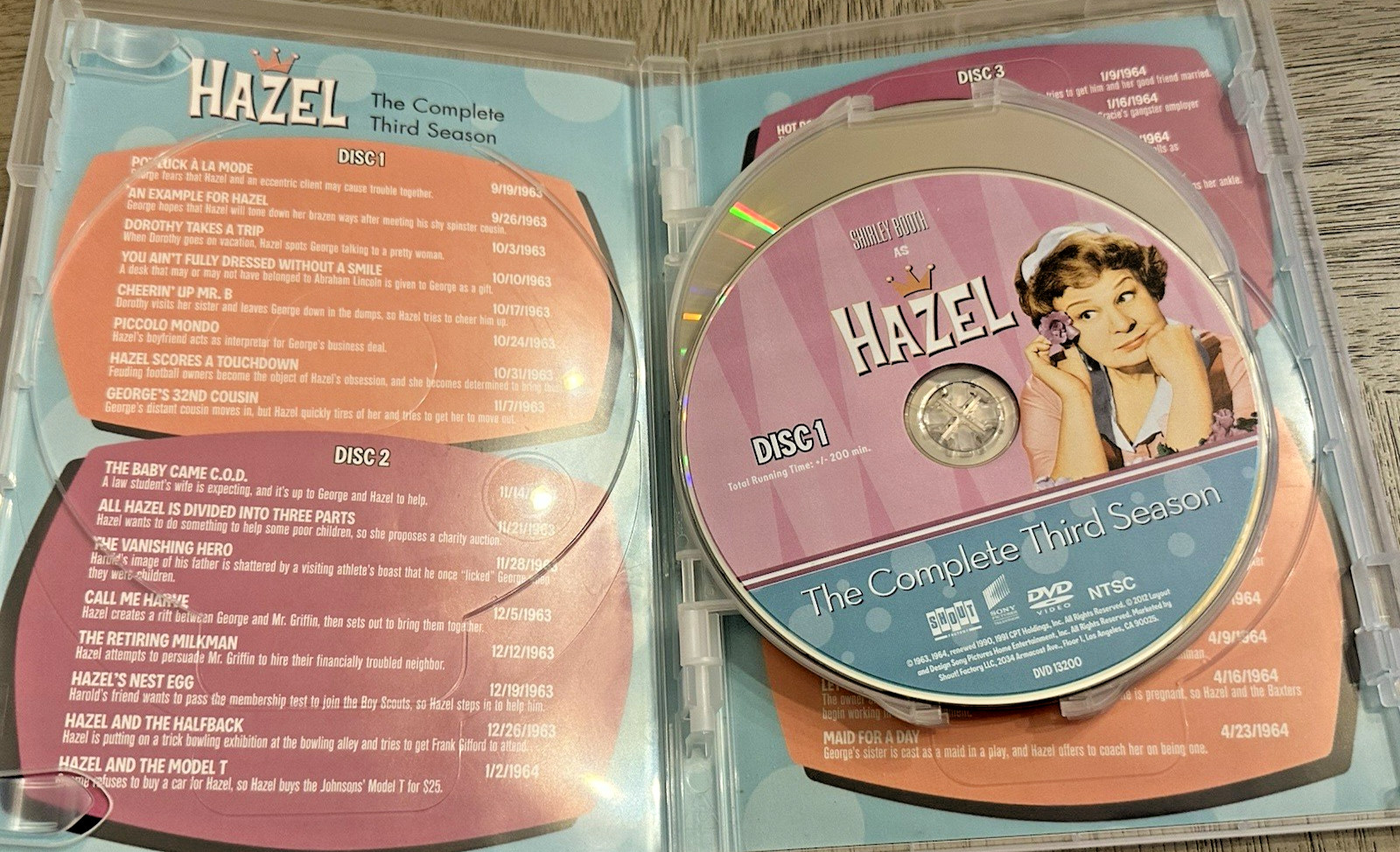 Hazel: the Complete Third Season (DVD, 1963)