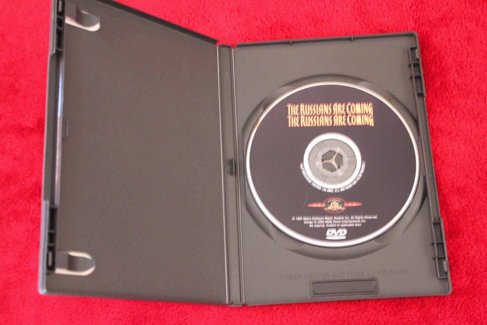 The Russians are Coming, The Russians are Coming DVD Movie Like New! MGM