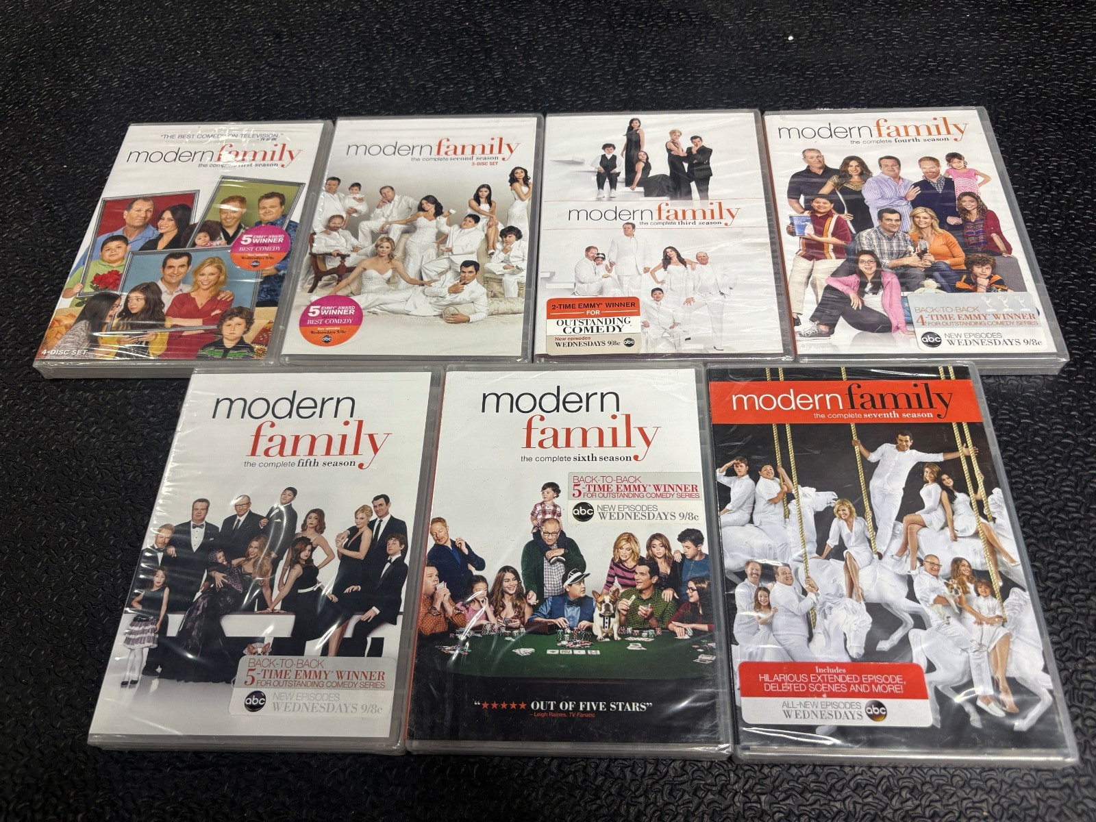 NEW Modern Family DVD Seasons 1-7 TV Comedy Series Sets SEALED