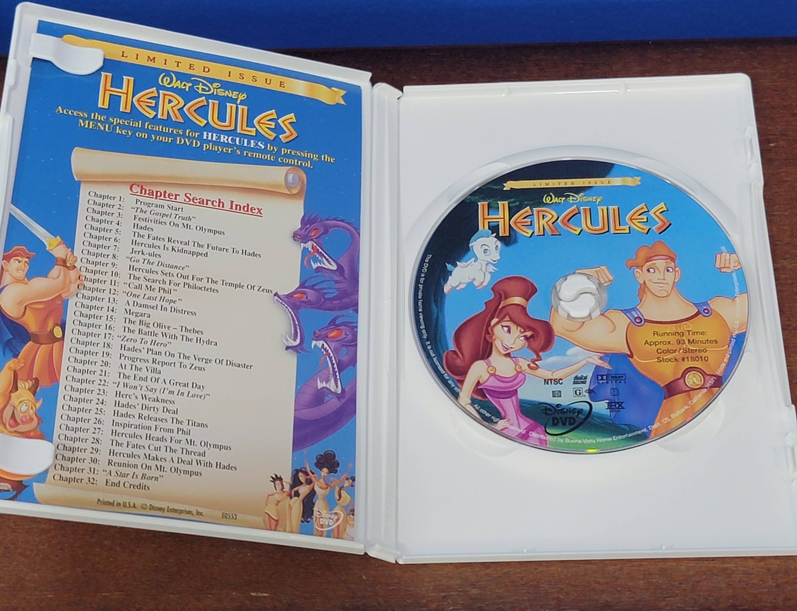 Walt Disney Animated Anthology Classic DVD Collector’s Set 9 DVD Limited Issue