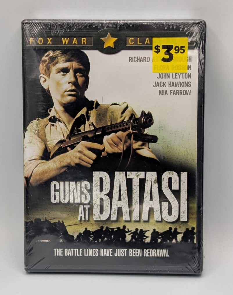 1964 Guns at Batasi Fox War Classics DVD 2006 Black & White New Sealed