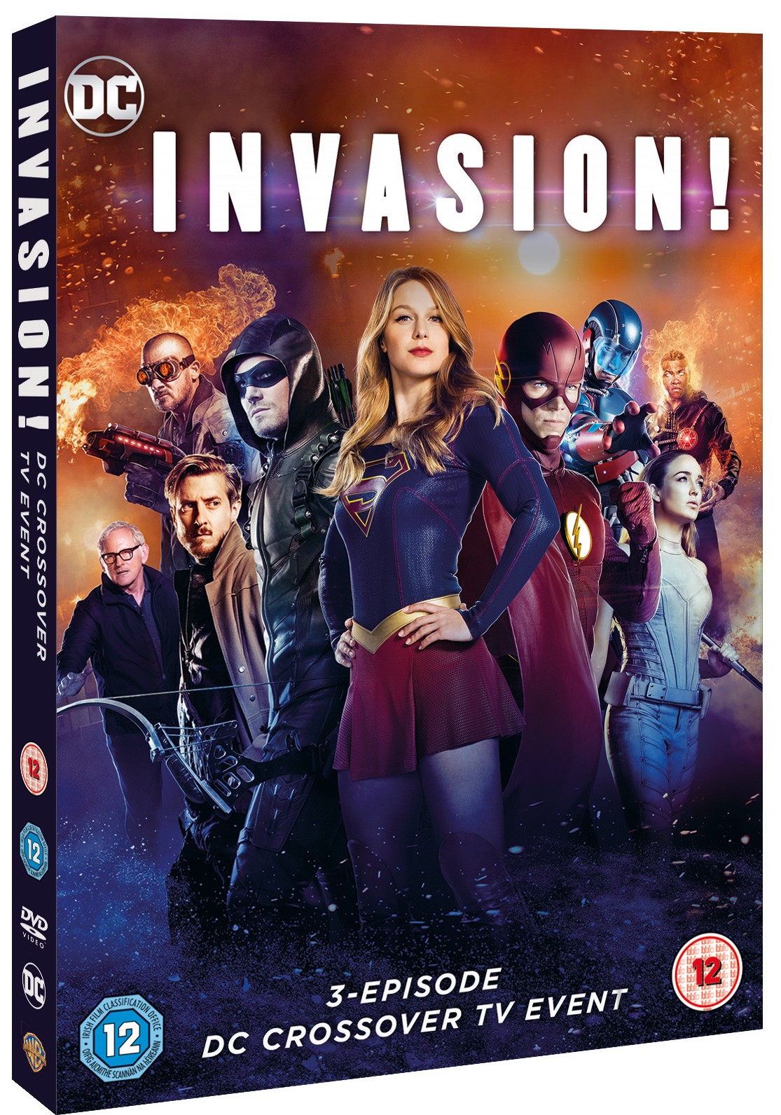Invasion! – DC Crossover (DVD) Victor Garber Stephen Amell (UK IMPORT)