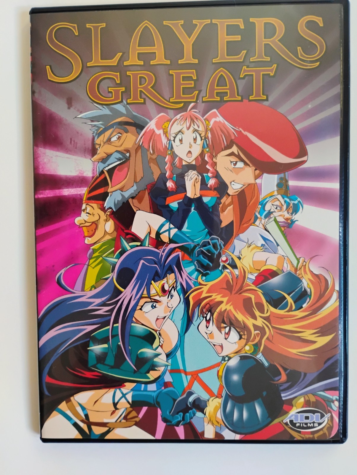 Slayers Movie Box Set Collection – All 5 DVD Anime Movies – ADV Films