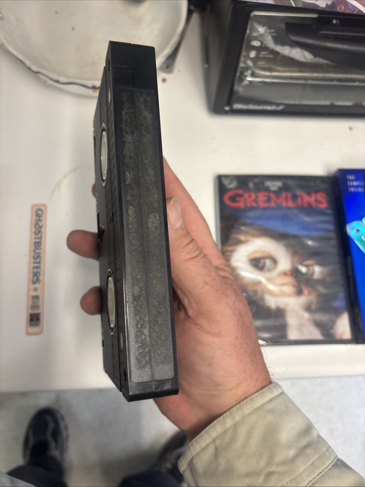 Ghostbusters VHS Side Load With Proof Of Purchase
