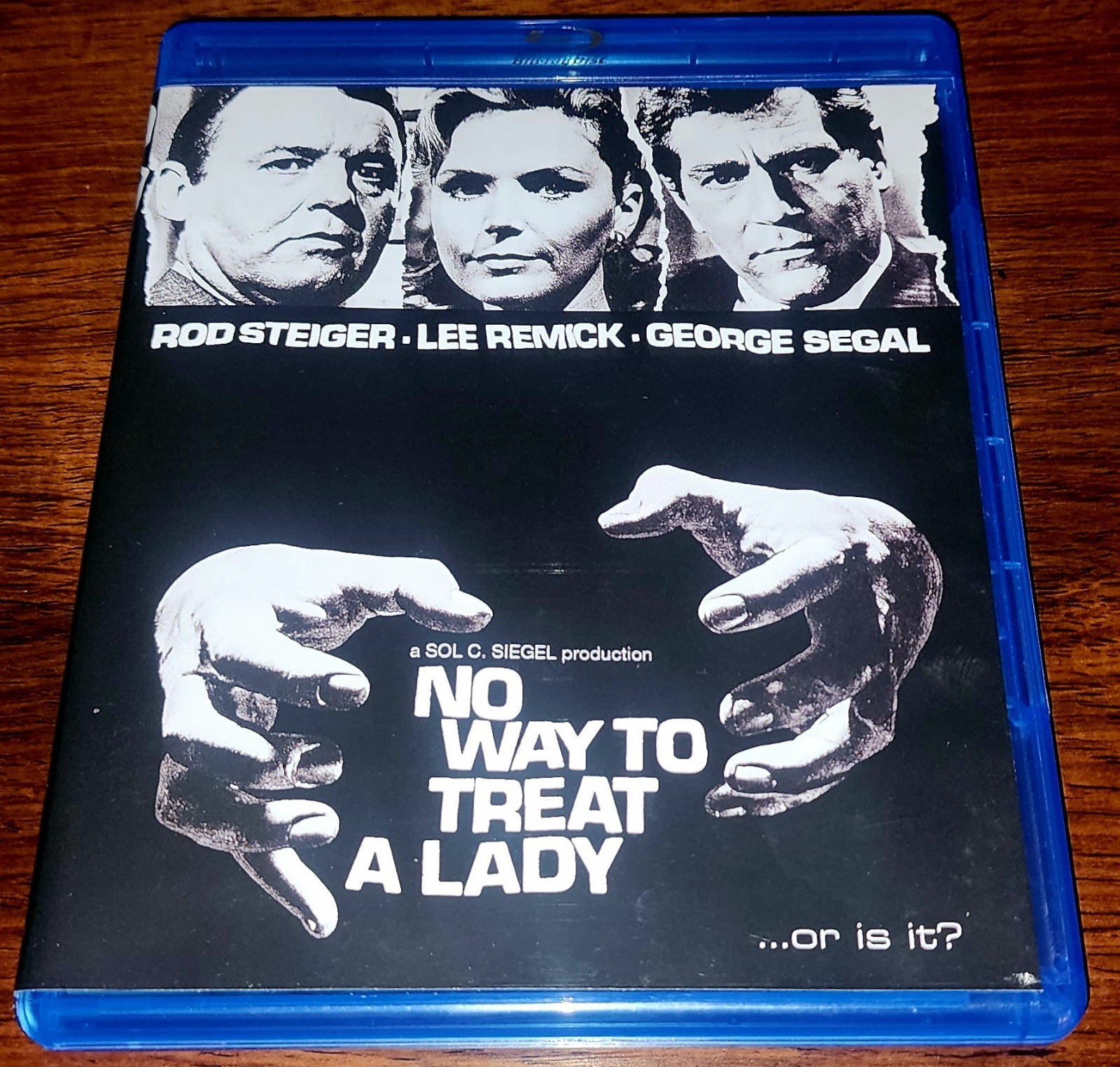 No Way to Treat a Lady 1968 Blu Ray OOP Scream Factory Rod Steiger George Segal