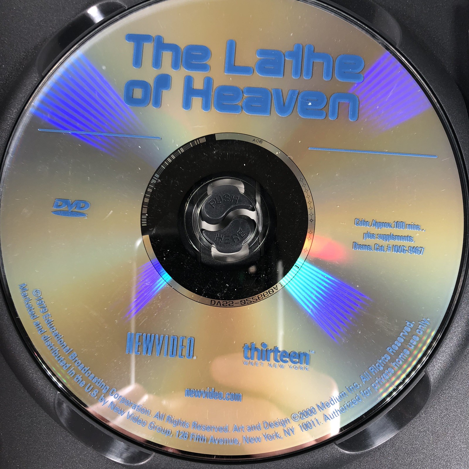 The Lathe of Heaven DVD 1980 Sci-Fi TV Movie Ursula K Le Guin Remastered RARE