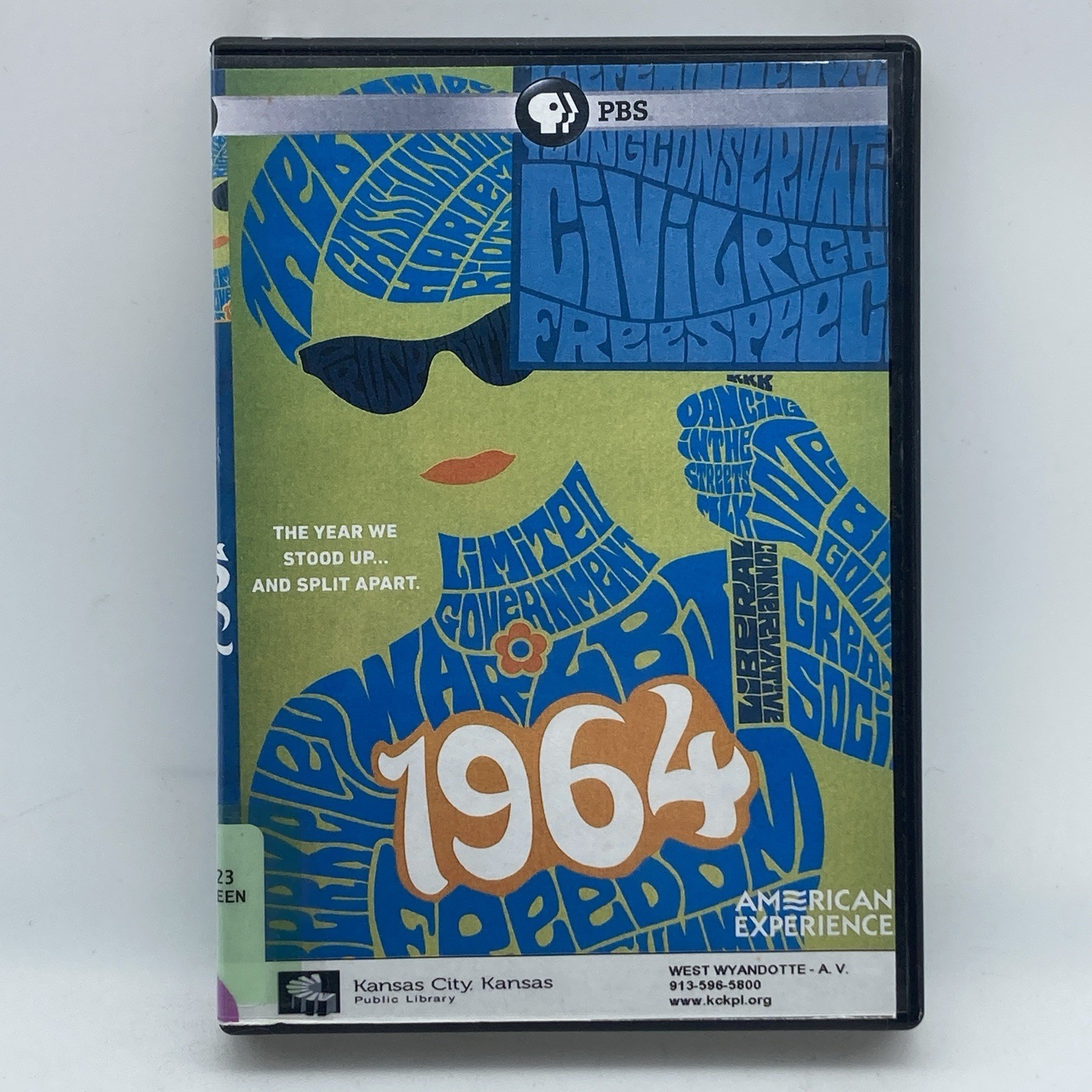 American Experience: 1964 DVD 2014 PBS WGBH American History EX-LIBRARY