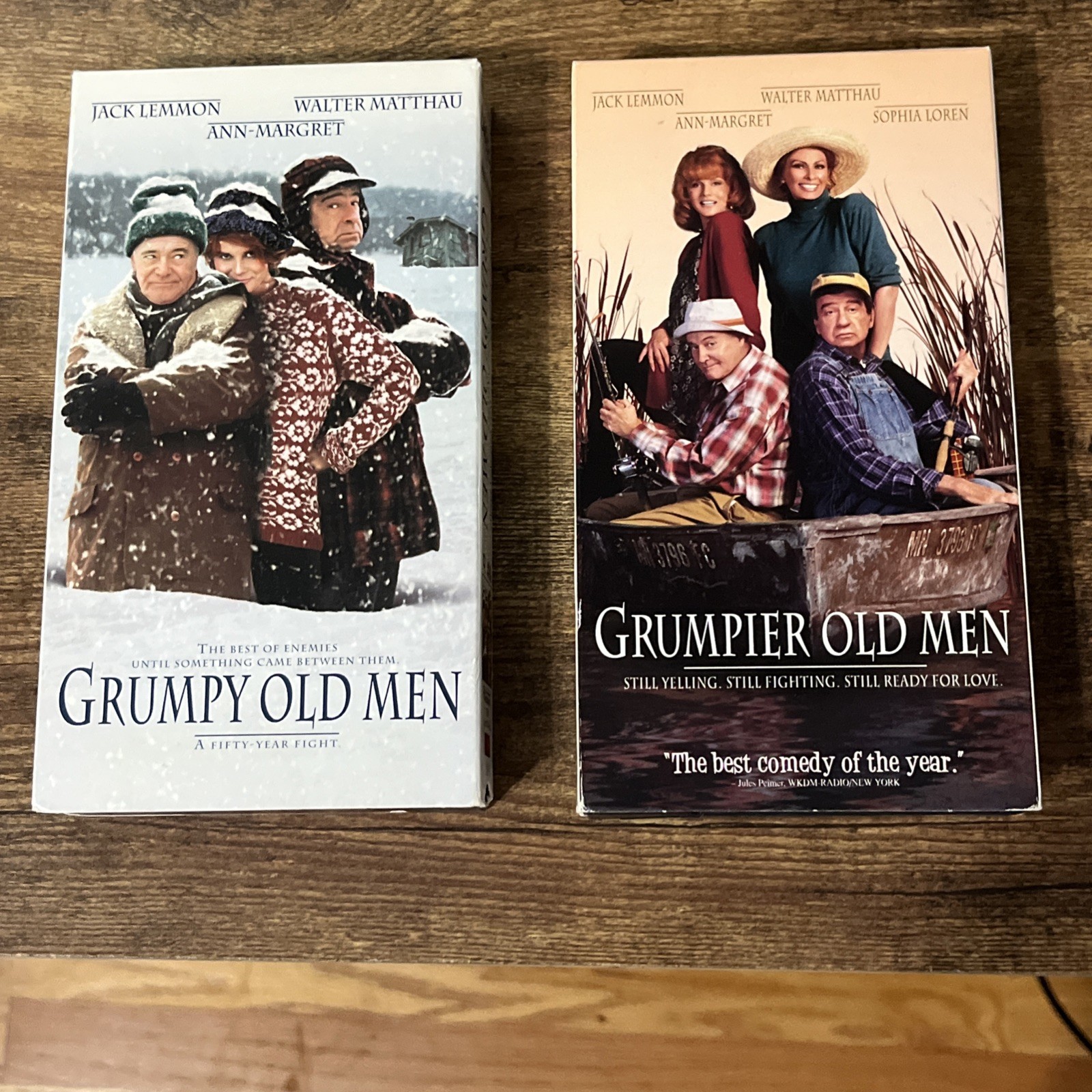 Grumpy Old Men/Grumpier Old Men (VHS, 2000, 2-Tape Set, 2-Pack)