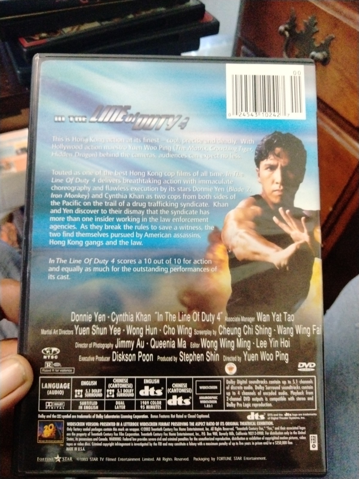 In the Line of Duty 4 (DVD, 1989)