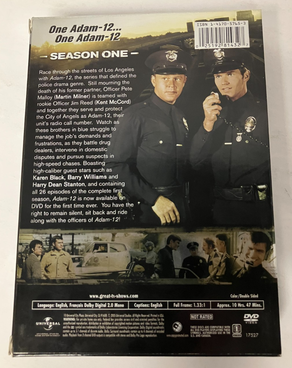 Lot of Police Cop Shows DVD sets: Brooklyn South, TJHooker, Adam 12, The Commish
