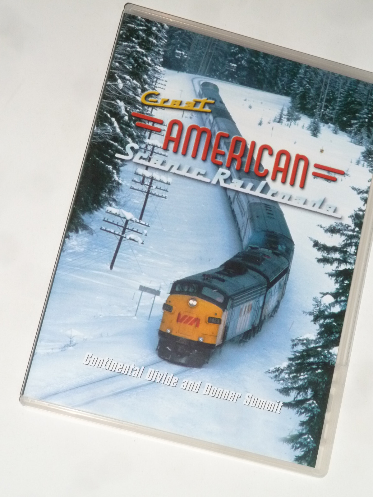 Great American Scenic Railroads: Continental Divide & Donner Summit DVD trains!