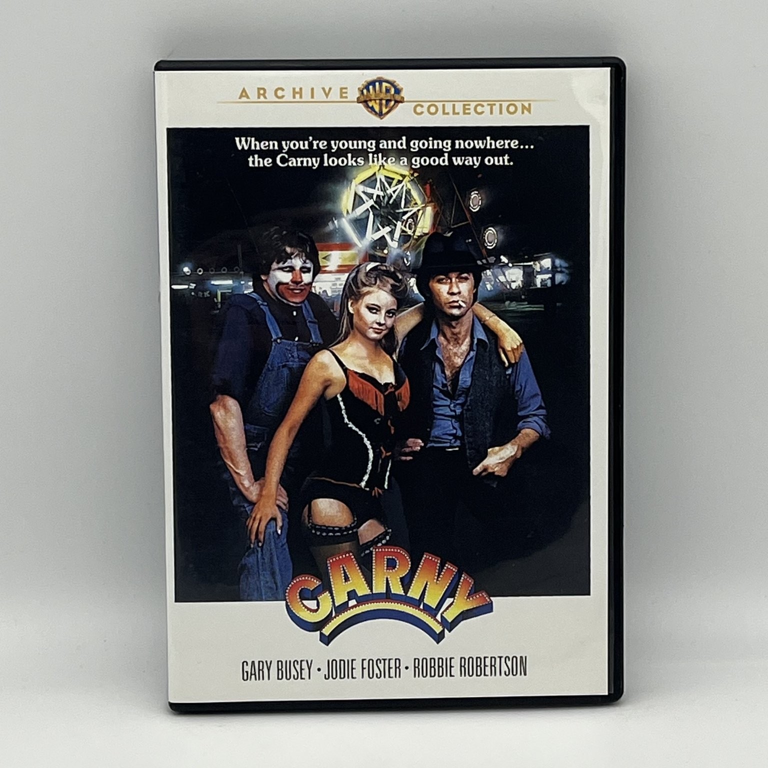 Carny DVD 1980 Warner Archive Gary Busey Jodie Foster Robbie Robertson