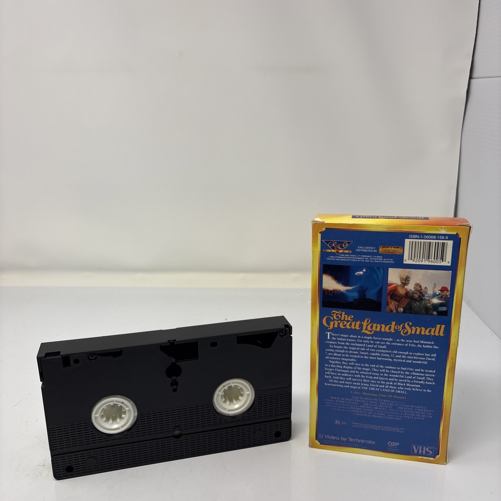 THE GREAT LAND OF SMALL VHS VIDEO MOVIE, KAREN ELKIN, MICHAEL BLOUIN, MICHAEL A.