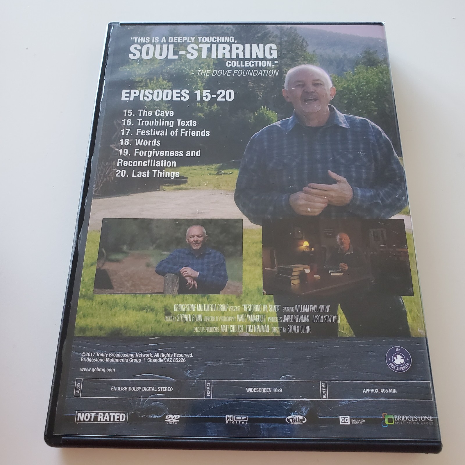 Restoring the Shack W/ WM. Paul Young (3-DVD Set) TBN, MINT Discs, TESTED