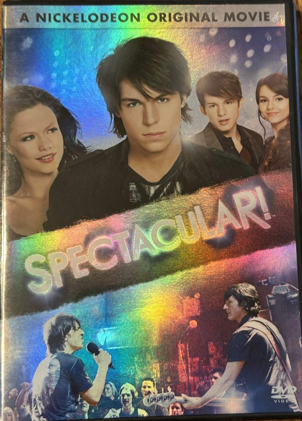 Spectacular! (DVD, 2009) Movie Nickelodeon ~ Noland Gerard Funk Victoria Justice