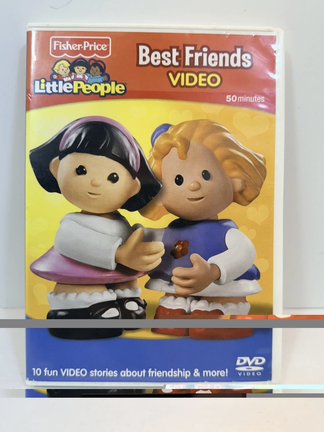 Little People DVD BEST FRIENDS 50 min; 10 STORIES- Fischer Price