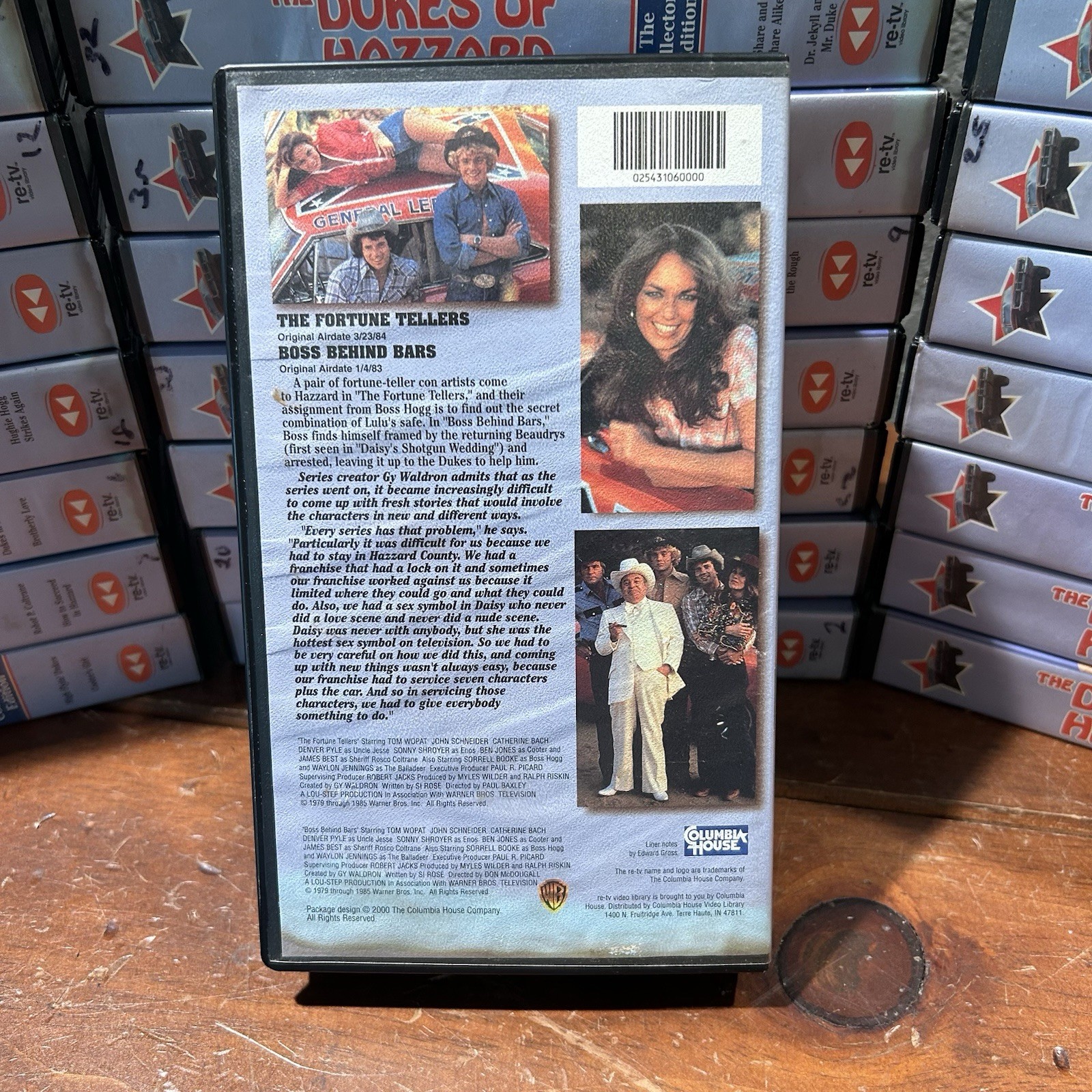 The Dukes of Hazzard Collector’s Edition VHS Tape Lot of 30 Columbia House ReTV