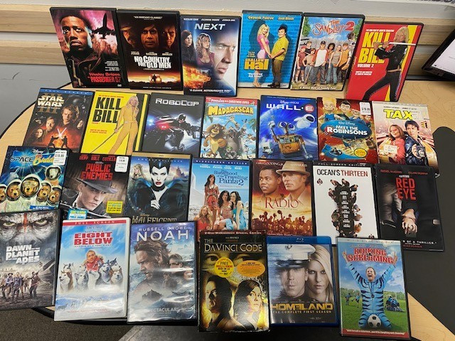 Media DVDs 50 Action Drama Horror Comedy Thriller Sci-Fi Family Romance RANDOM