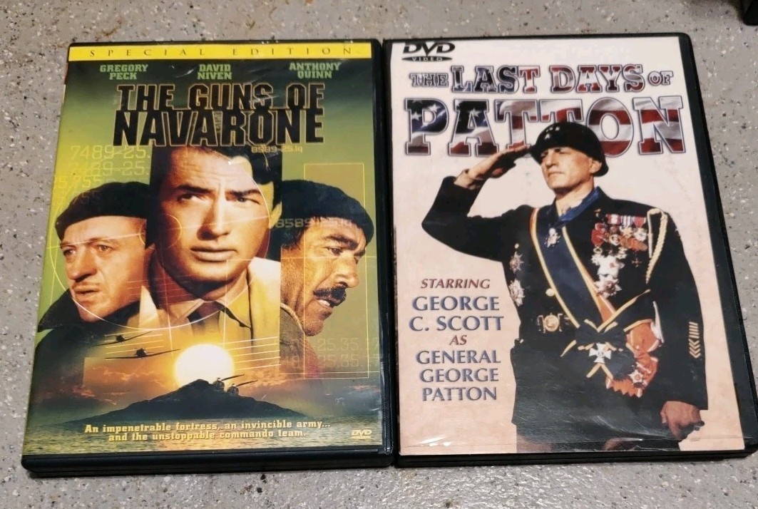 Classic War Movies DVDs Lot Of 14 Cruise Willis Gable and More