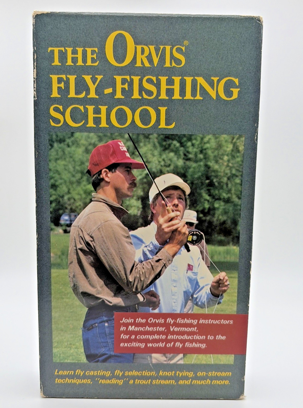 The Orvis Fly-Fishing School VHS 1991 80 minutes by Mountain View Productions