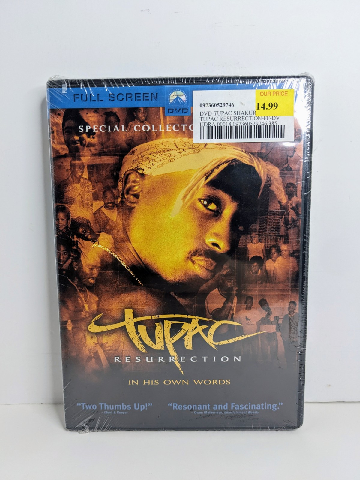 Tupac: Resurrection (DVD, 2004, MTv) Special Features. 112 Mins. R