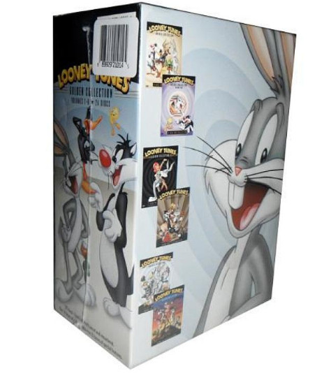 Looney Tunes Golden Collection Volume 1-6 (DVD, 2011, 24-Disc Set) Free Ship