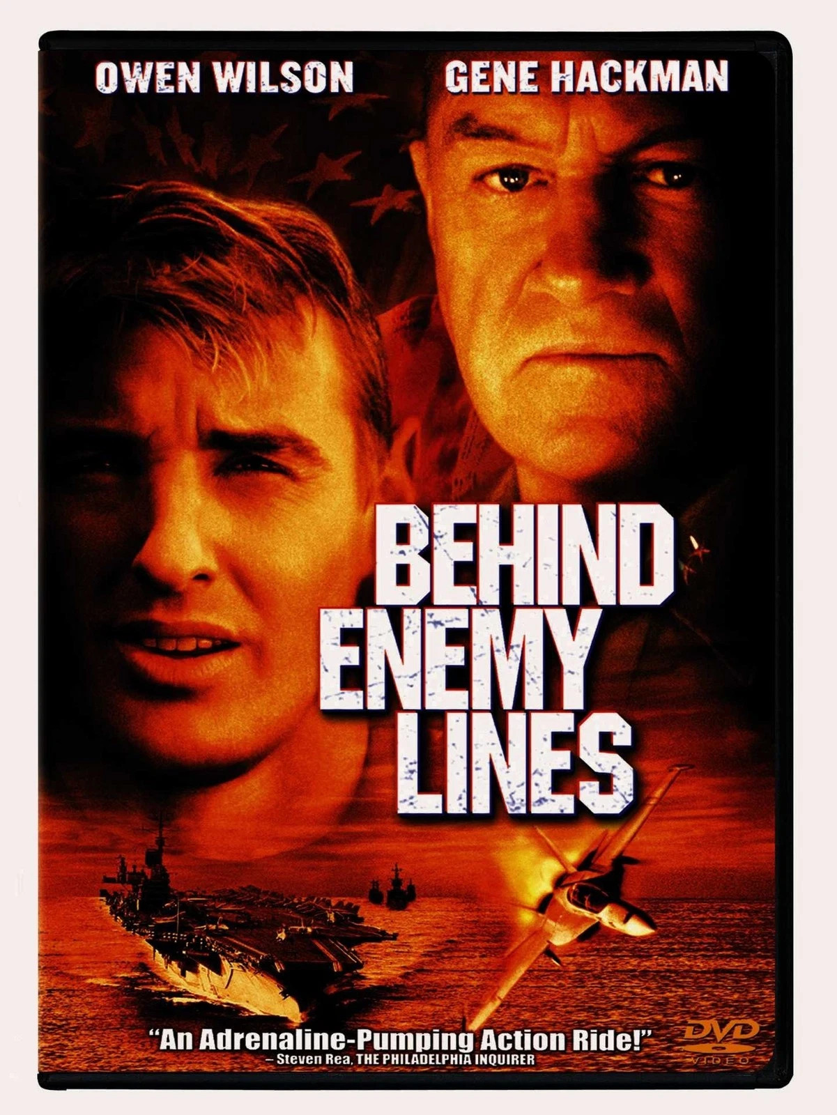 Behind Enemy Lines DVD – OWEN WILSON – GENE HACKMAN – DISC ONLY