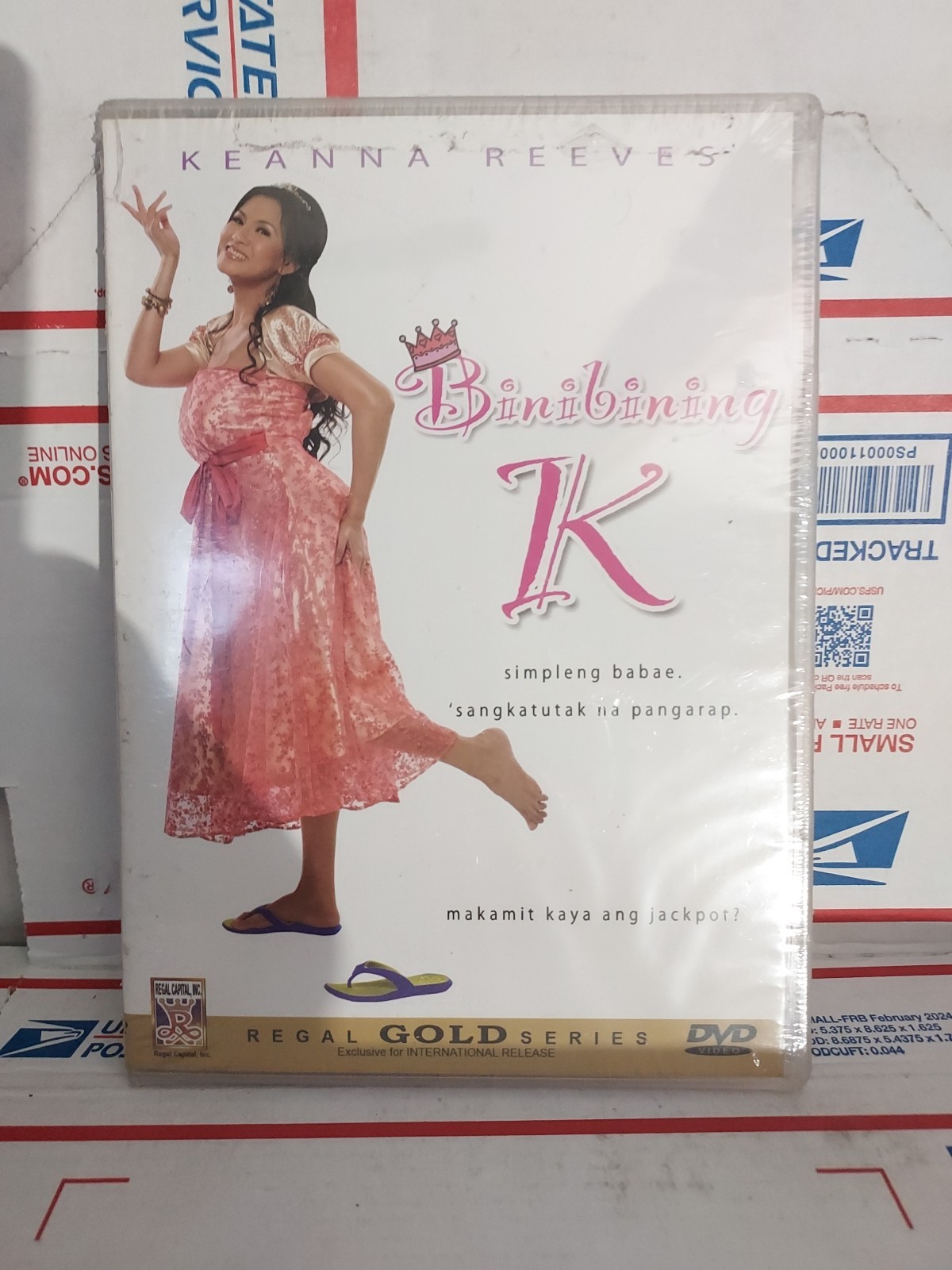 New Tagalog Movie DVD “Binibining K” (2006) with English Subtitles – #174a