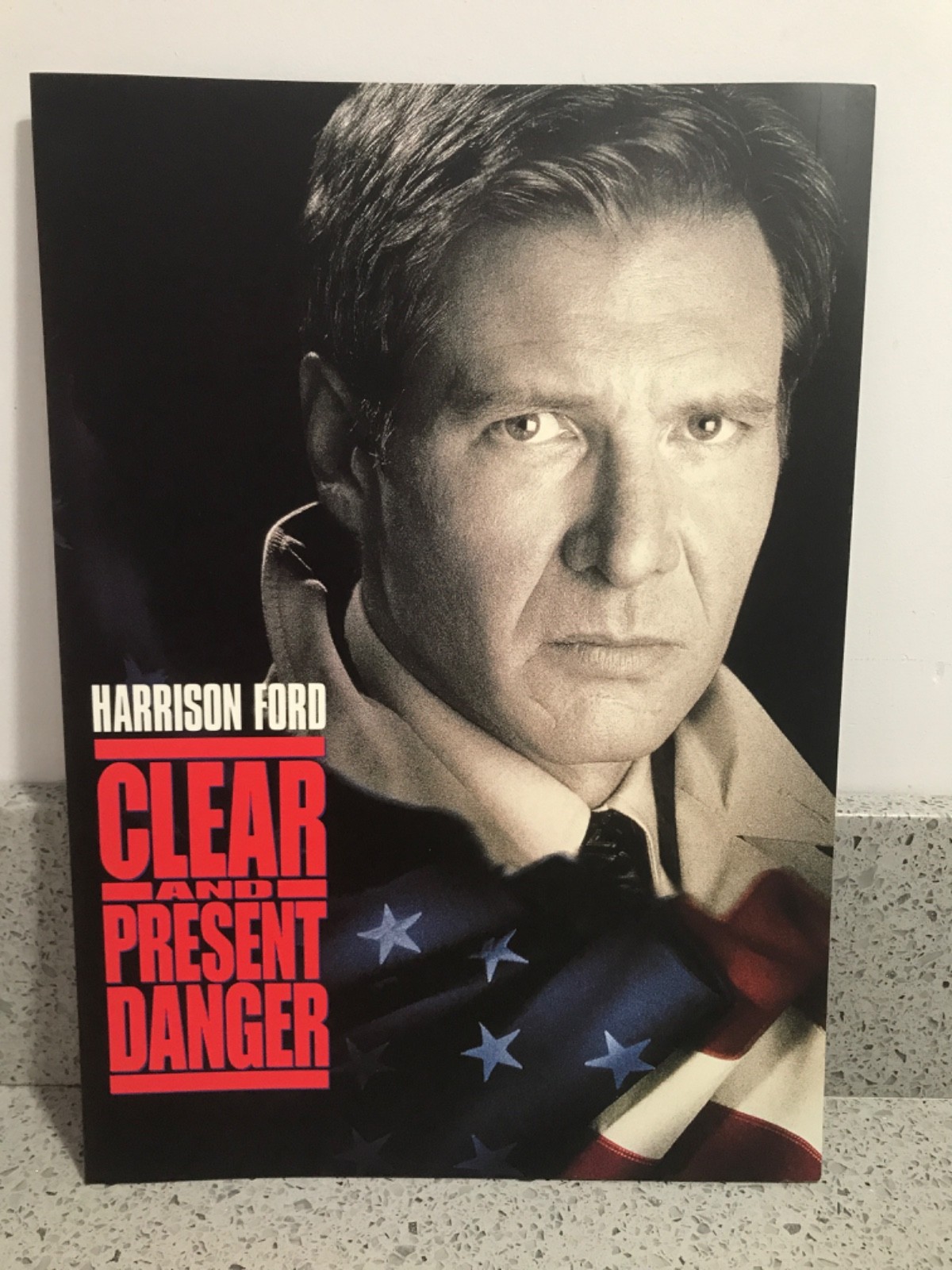 CLEAR AND PRESENT DANGER Harrison Ford PRESS KIT Production Notes & Photos 1994