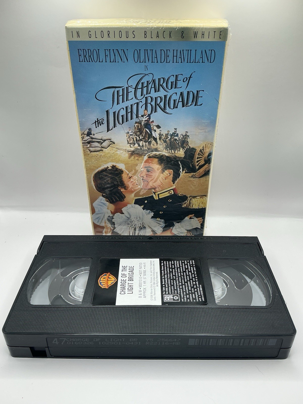 Warner Home Video The Charge of the Light Brigade VHS NTSC 1936 NR Flynn